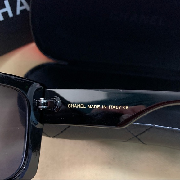 Chanel Square Double C Sunglasses - Picture 3 of 7